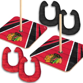 IDNA Chicago Blackhawks Horseshoe Bags Game