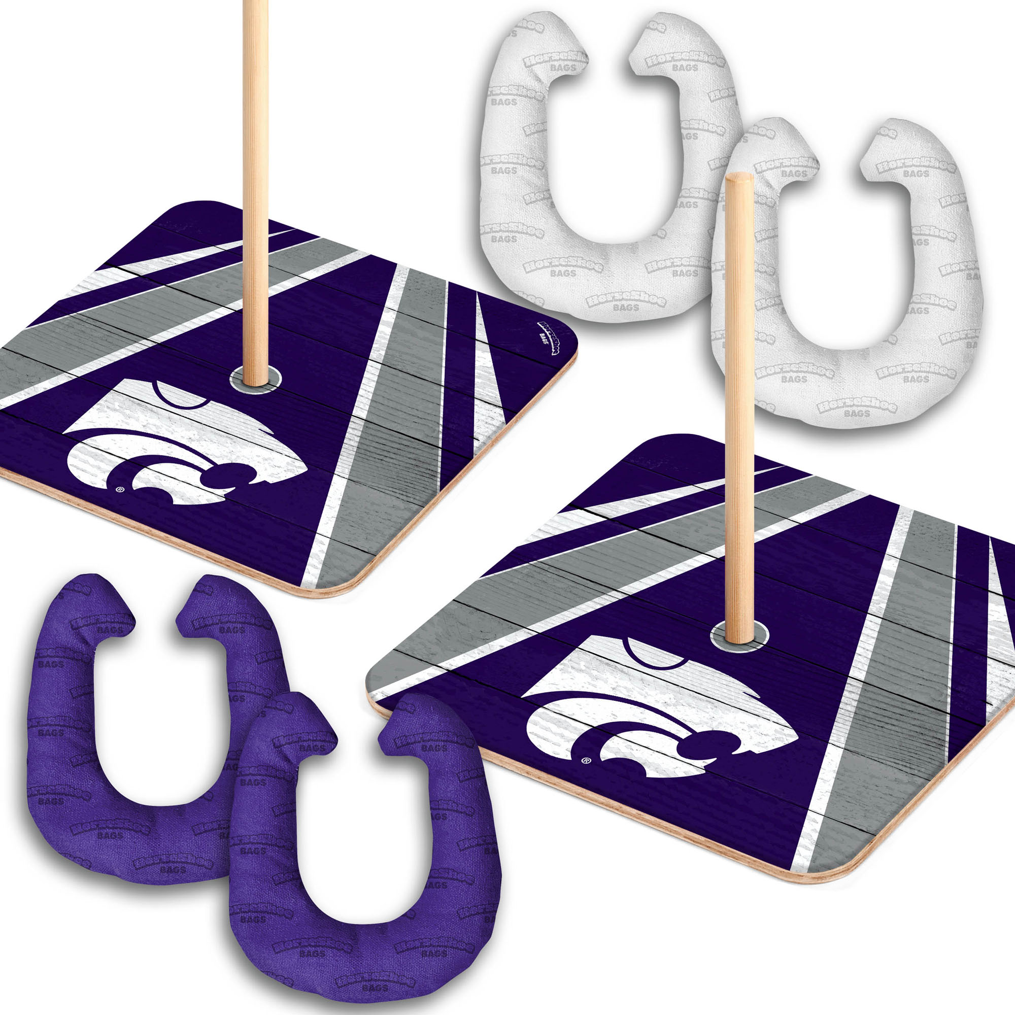 IDNA Kansas State Wildcats Horseshoe Bags Game
