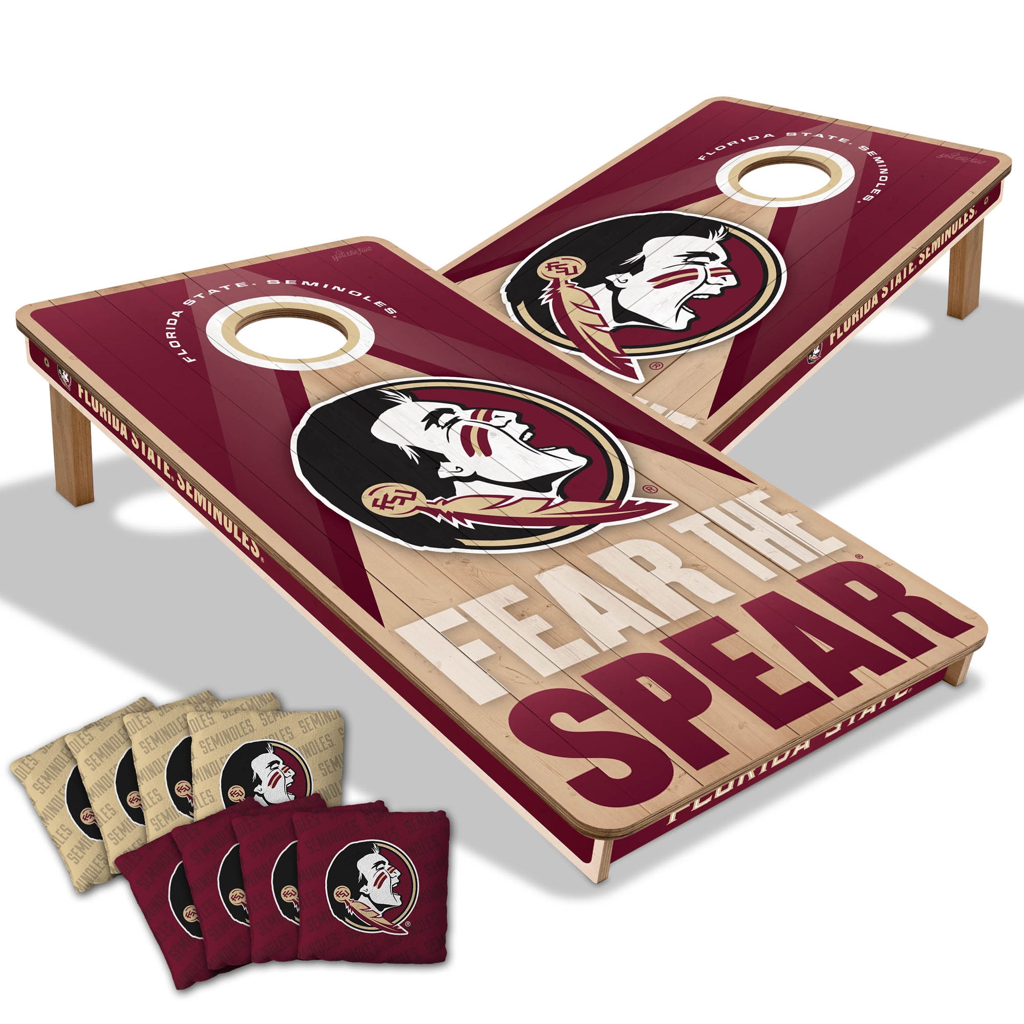 IDNA Florida State Seminoles 2' x 4' Slogan Series Cornhole Game with Bags