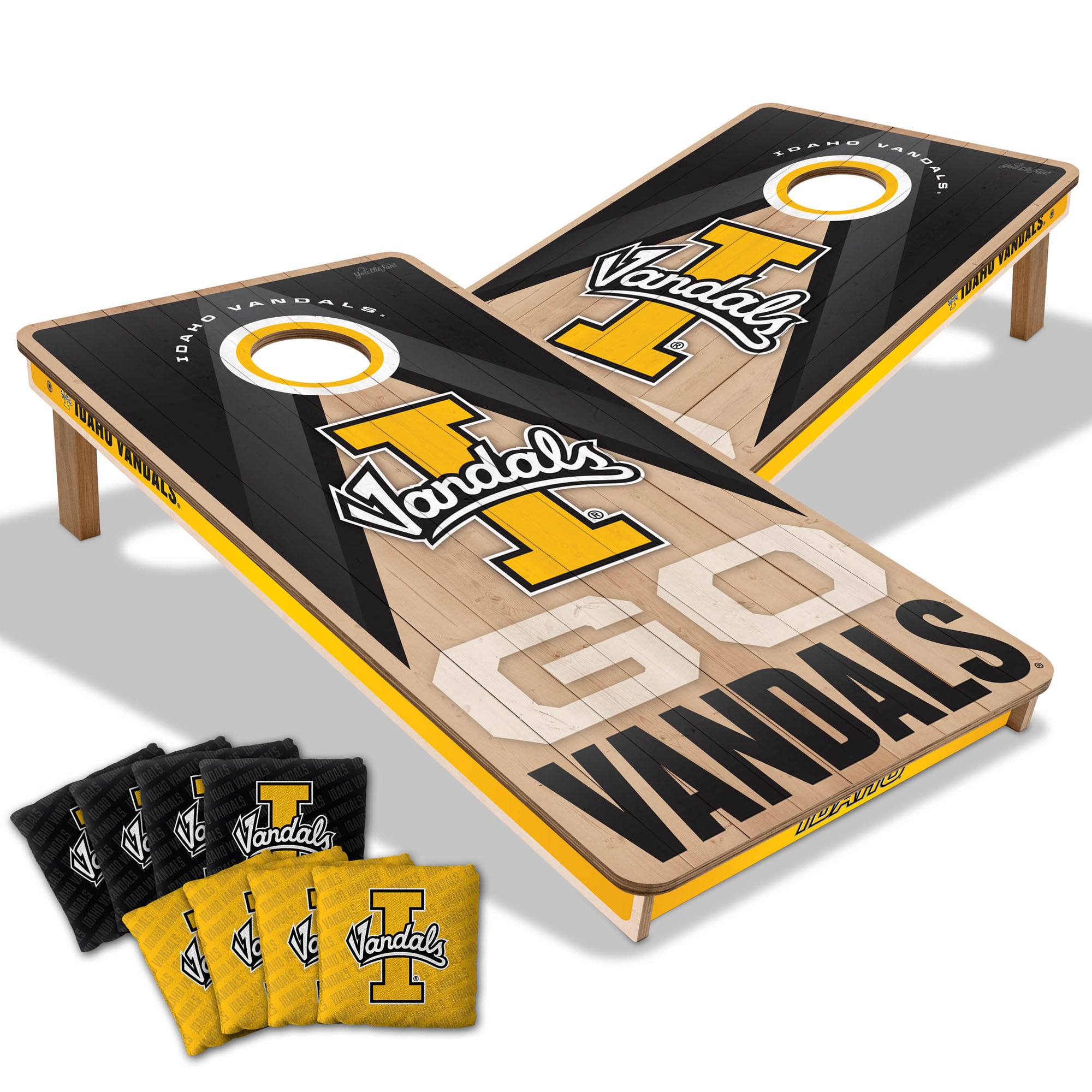 IDNA Idaho Vandals 2' x 4' Slogan Series Cornhole Game with Bags