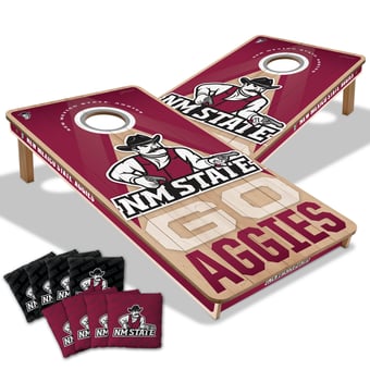IDNA New Mexico State Aggies 2' x 4' Slogan Series Cornhole Game with Bags