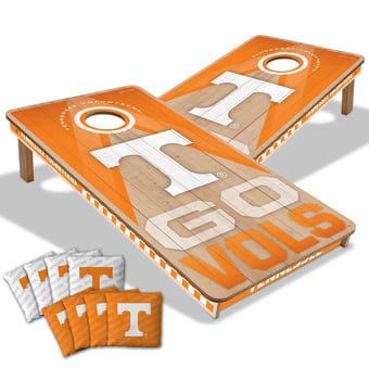 IDNA Tennessee Volunteers 2' x 4' Slogan Series Cornhole Game with Bags