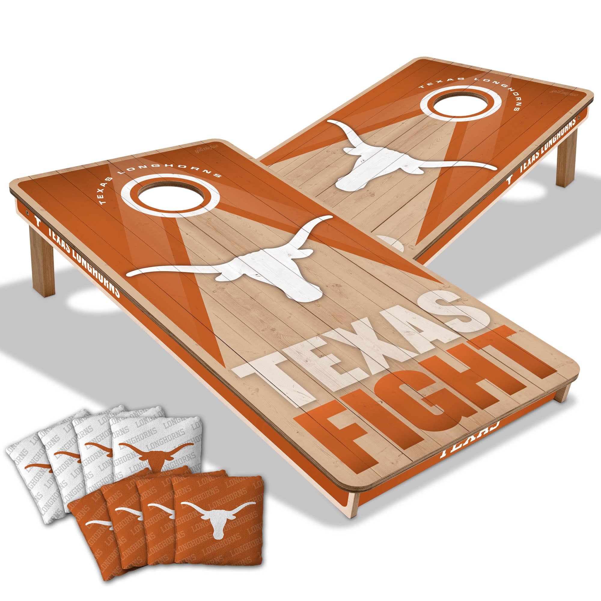 IDNA Texas Longhorns 2' x 4' Slogan Series Cornhole Game with Bags