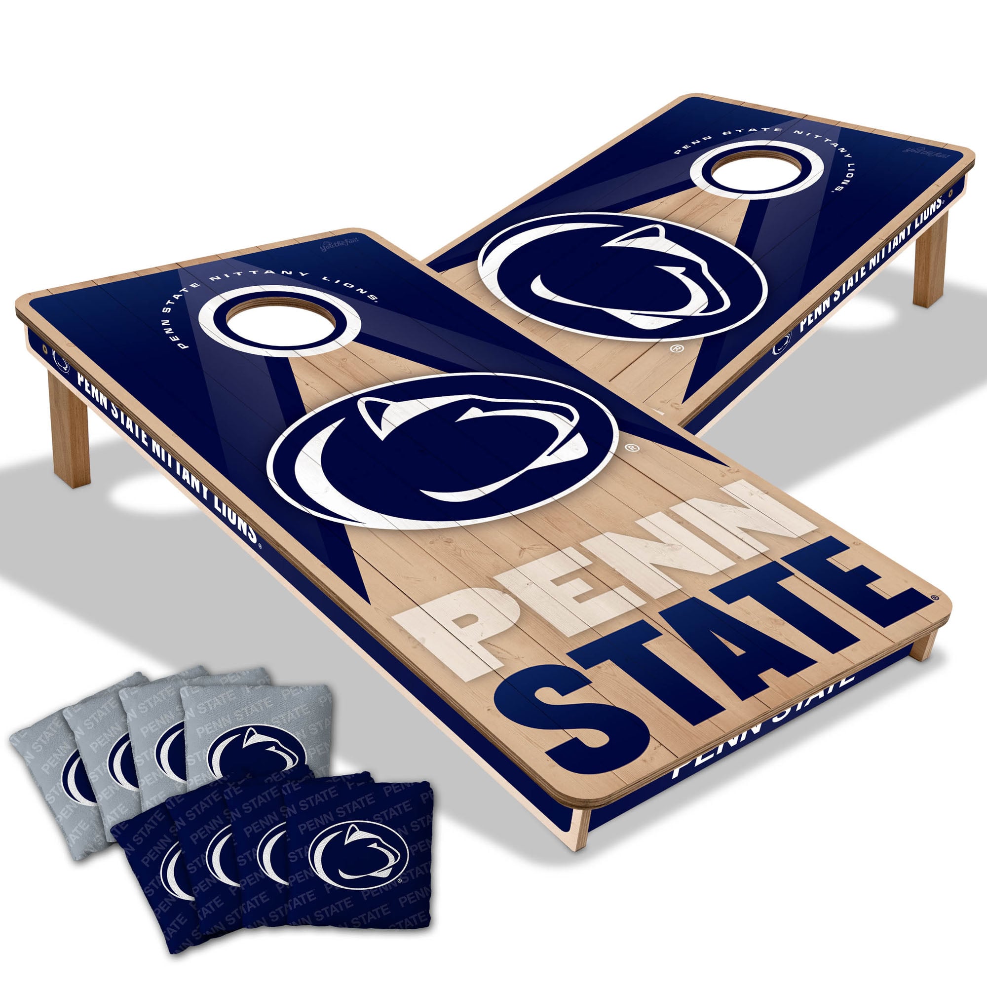 IDNA Penn State Nittany Lions 2' x 4' Slogan Series Cornhole Game with Bags