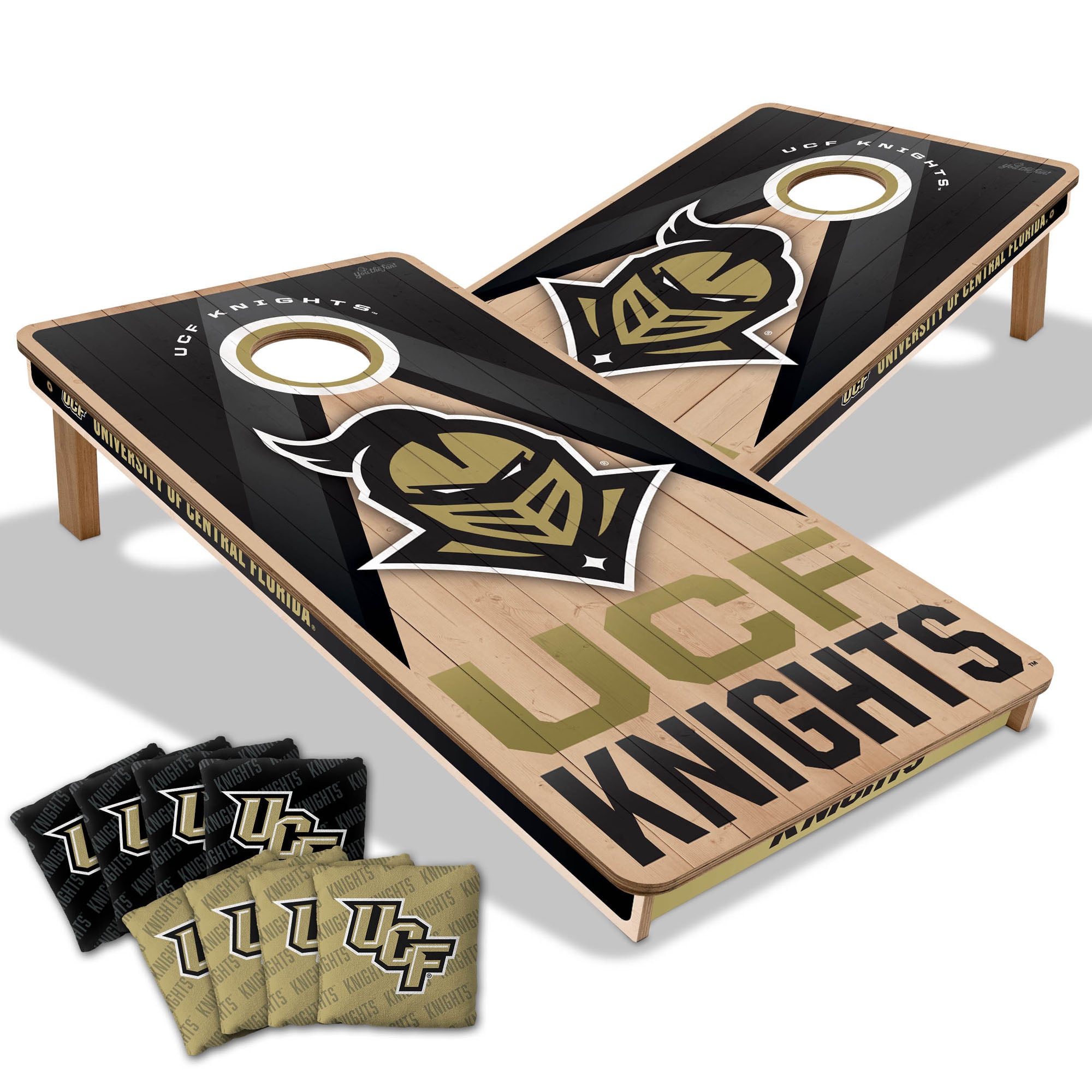 IDNA UCF Knights 2' x 4' Slogan Series Cornhole Game with Bags