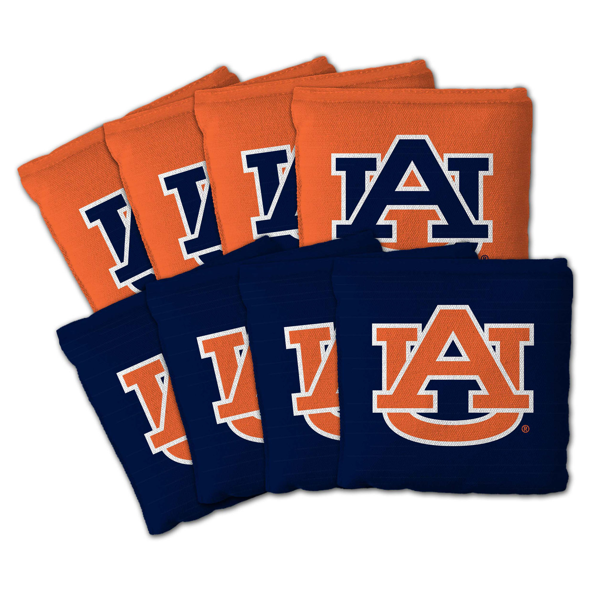 IDNA Auburn Tigers Eight-Piece Cornhole Bag Set