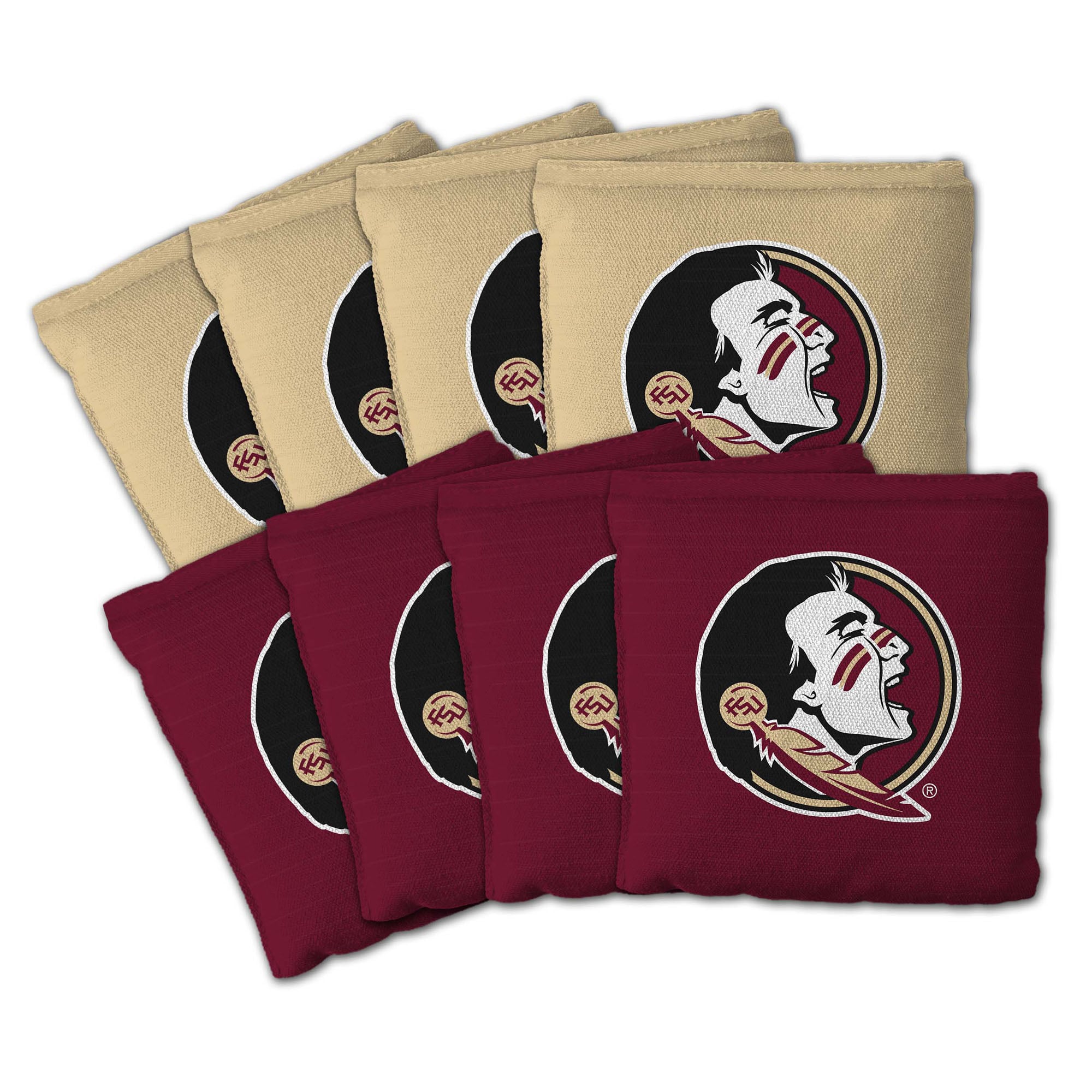 IDNA Florida State Seminoles Eight-Piece Cornhole Bag Set