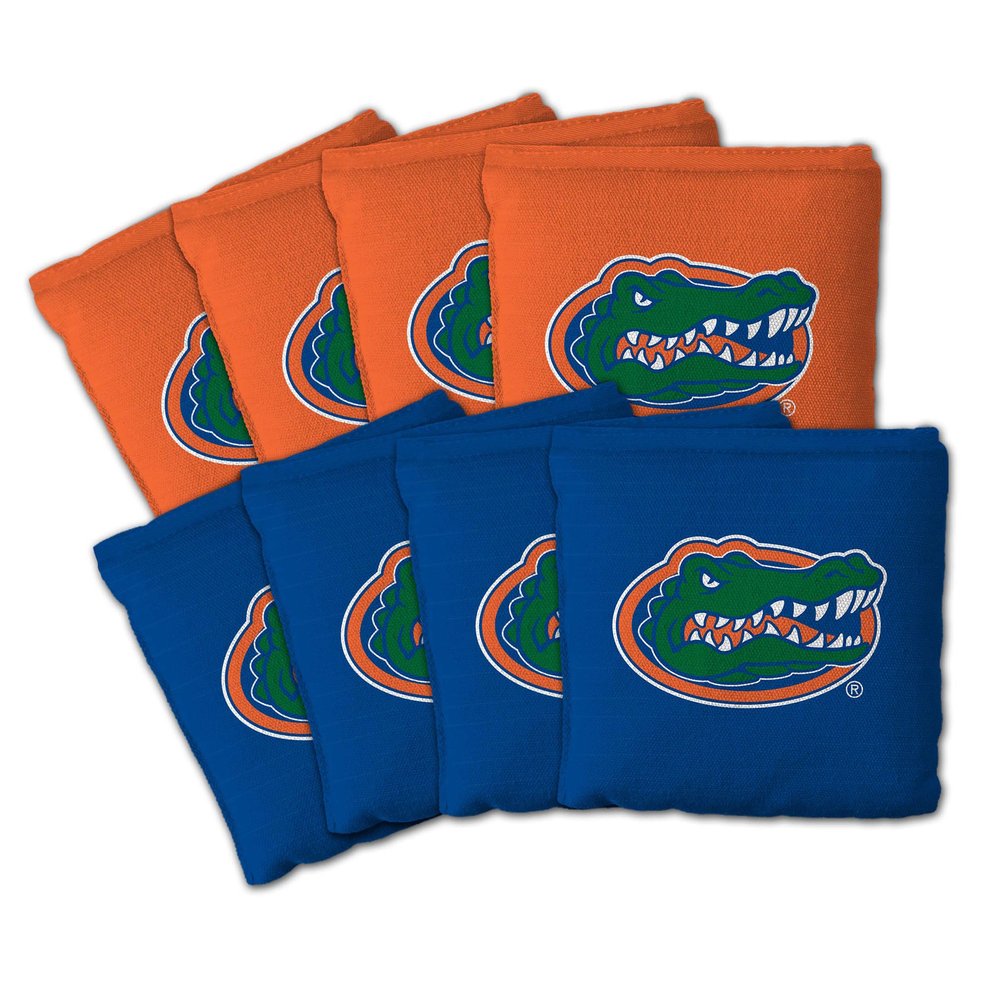 IDNA Florida Gators Eight-Piece Cornhole Bag Set