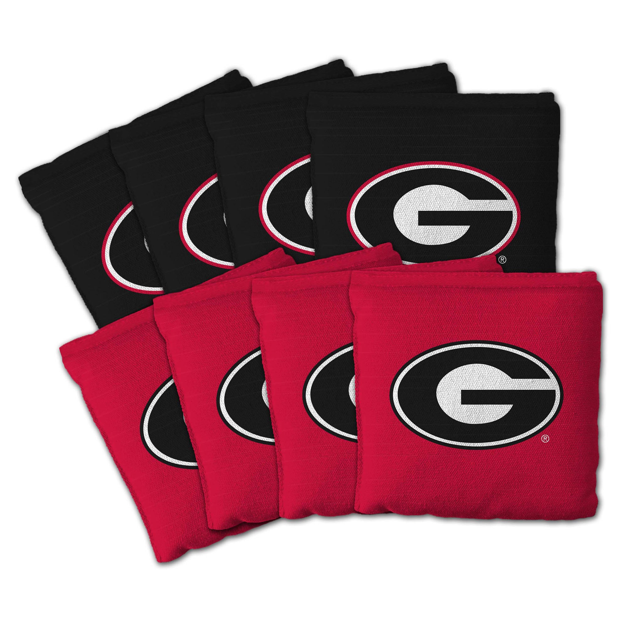 IDNA Georgia Bulldogs Eight-Piece Cornhole Bag Set