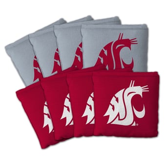 Fanpoint Washington State Cougars Eight-Piece Cornhole Bag Set