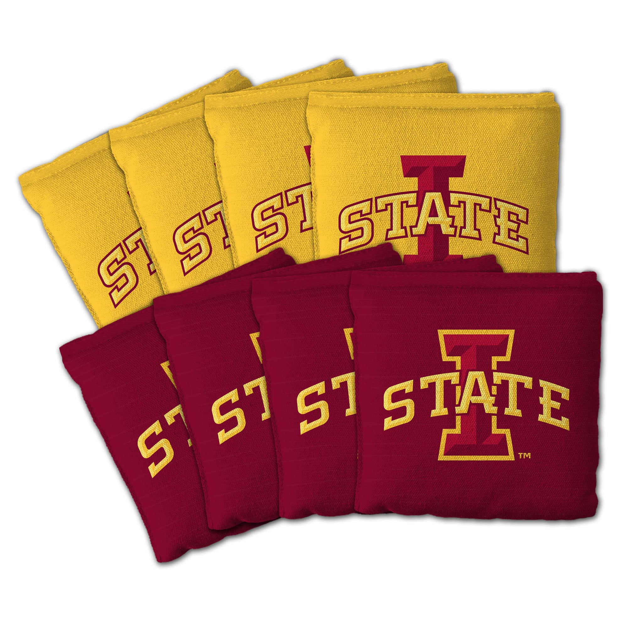 IDNA Iowa State Cyclones Eight-Piece Cornhole Bag Set