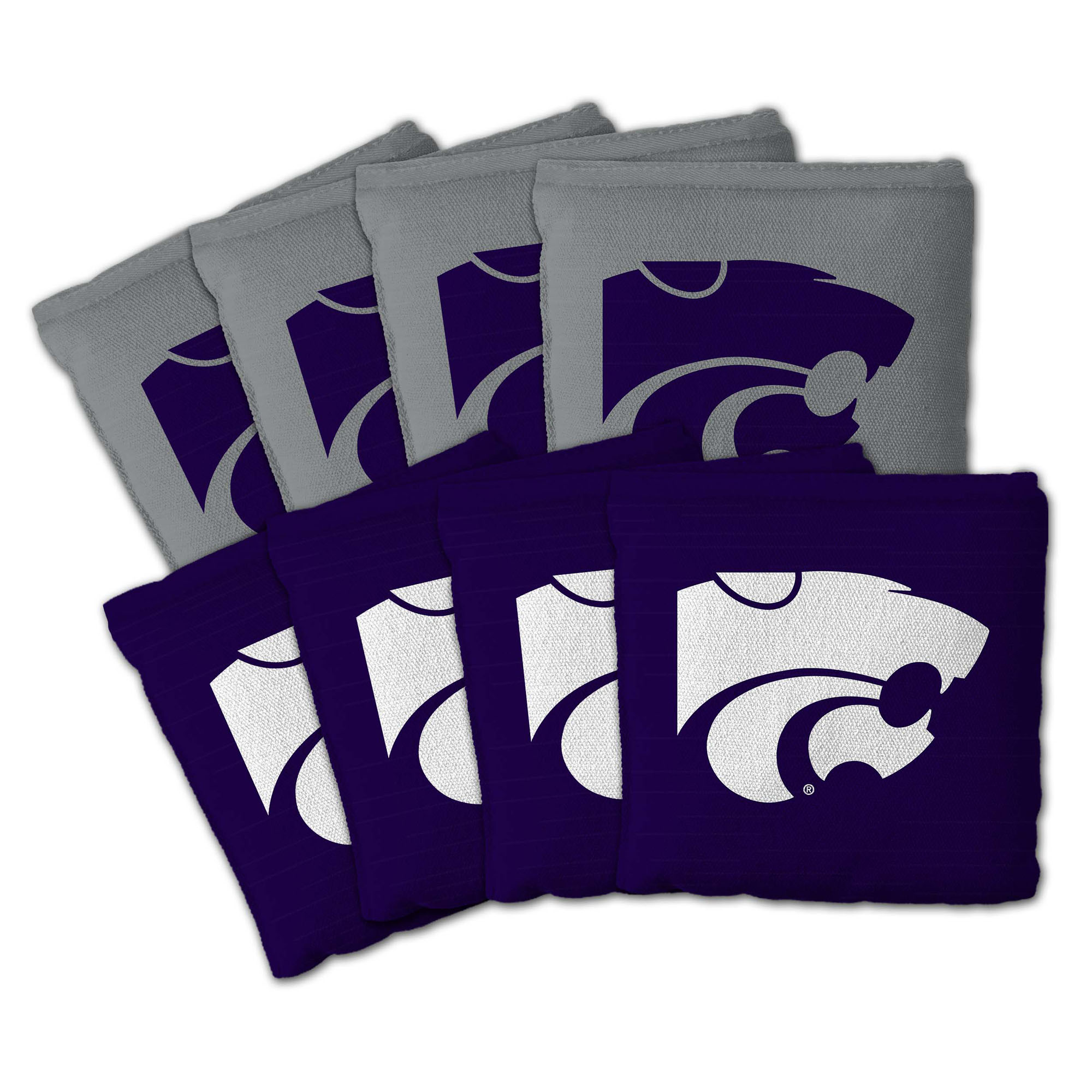 IDNA Kansas State Wildcats Eight-Piece Cornhole Bag Set