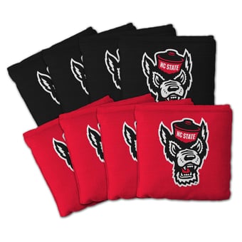 IDNA NC State Wolfpack Eight-Piece Cornhole Bag Set