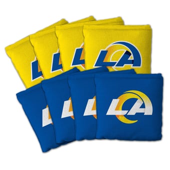 IDNA Los Angeles Rams Eight-Piece Cornhole Bag Set