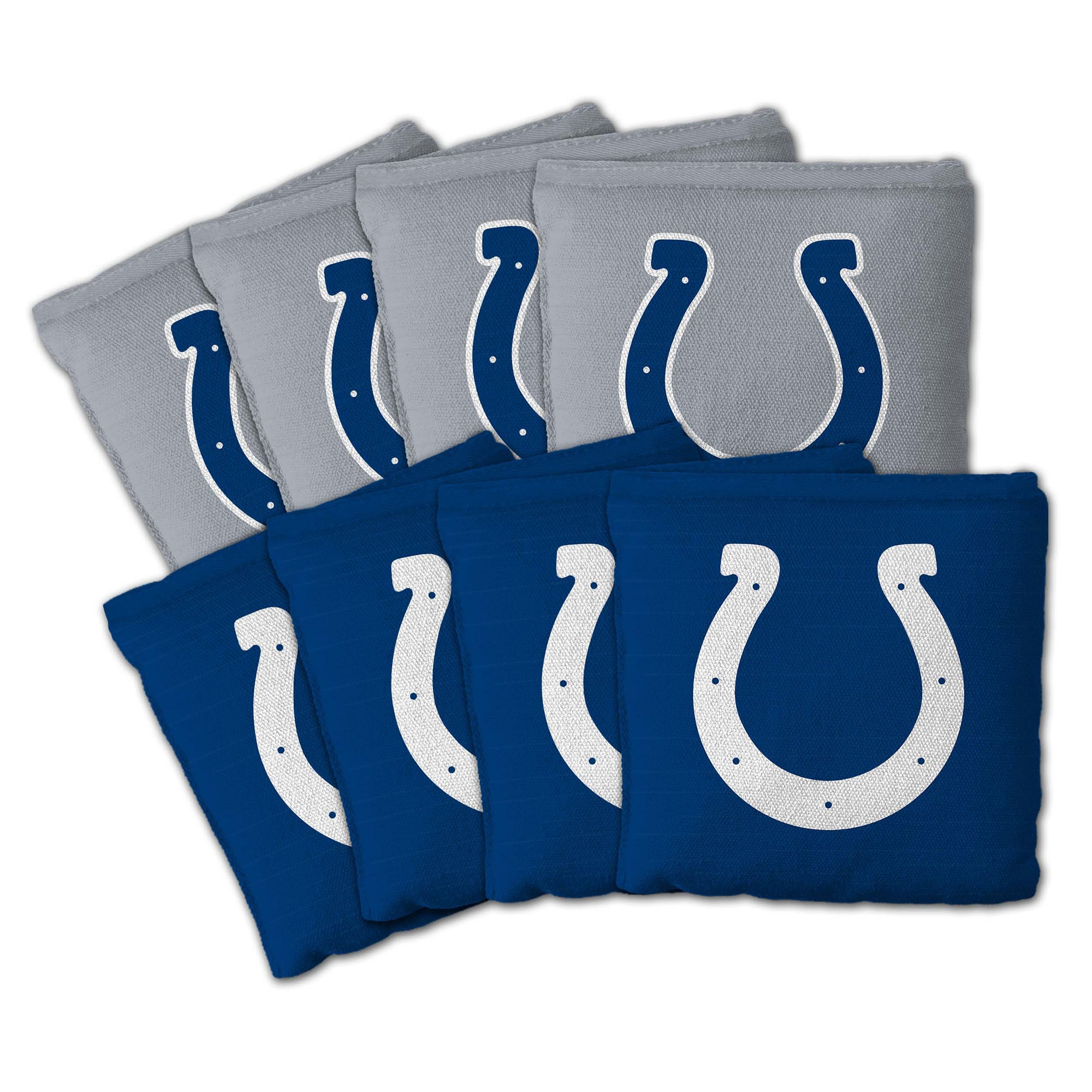 IDNA Indianapolis Colts Eight-Piece Cornhole Bag Set IDNA Indianapolis Colts Eight-Piece Cornhole Bag Set