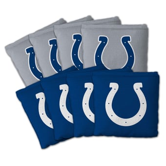 IDNA Indianapolis Colts Eight-Piece Cornhole Bag Set
