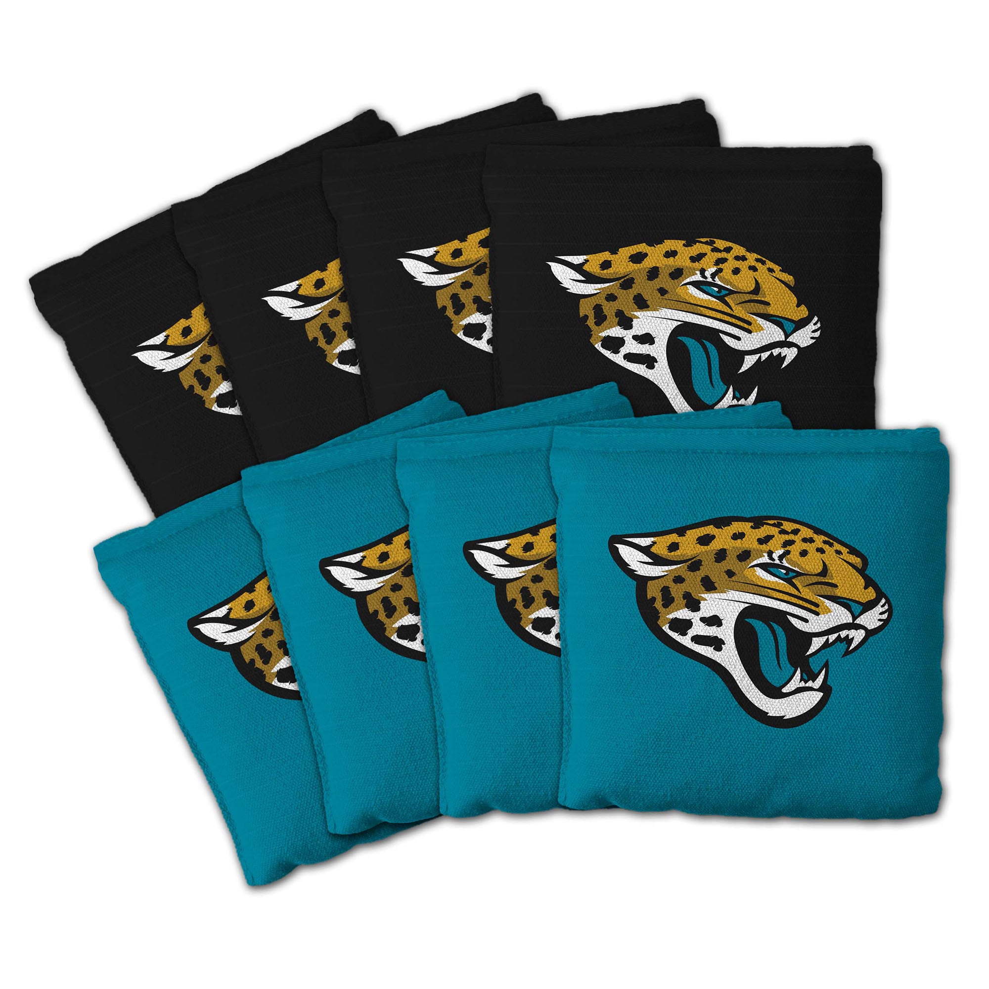 IDNA Jacksonville Jaguars Eight-Piece Cornhole Bag Set