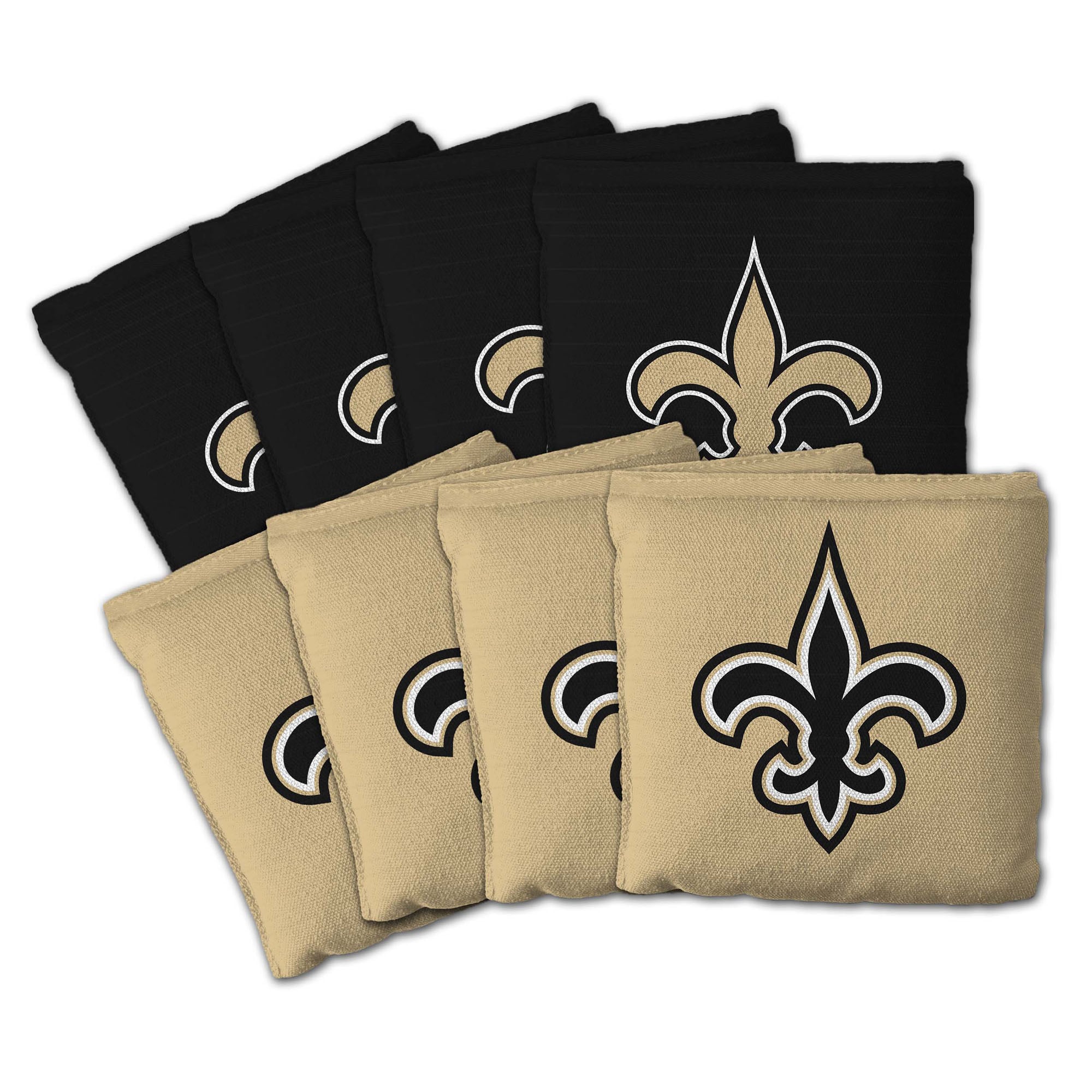 IDNA New Orleans Saints Eight-Piece Cornhole Bag Set