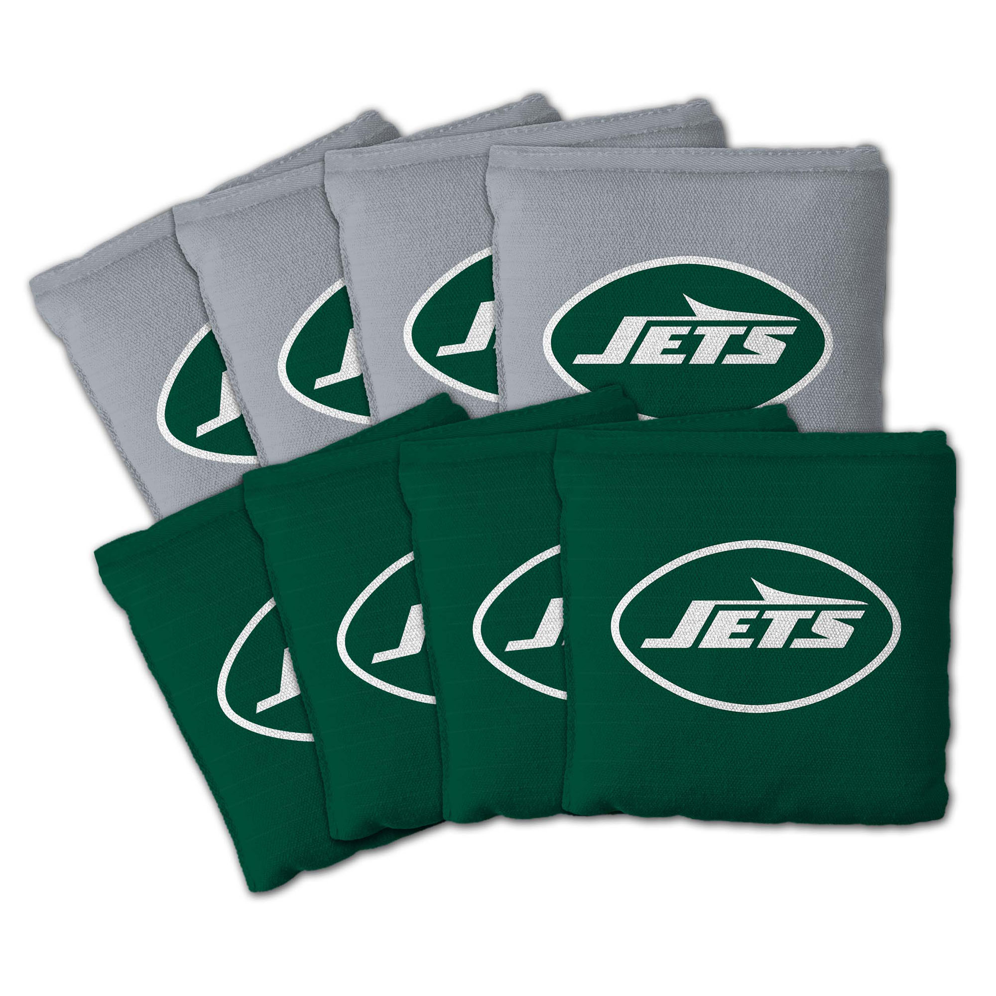 IDNA New York Jets Eight-Piece Cornhole Bag Set
