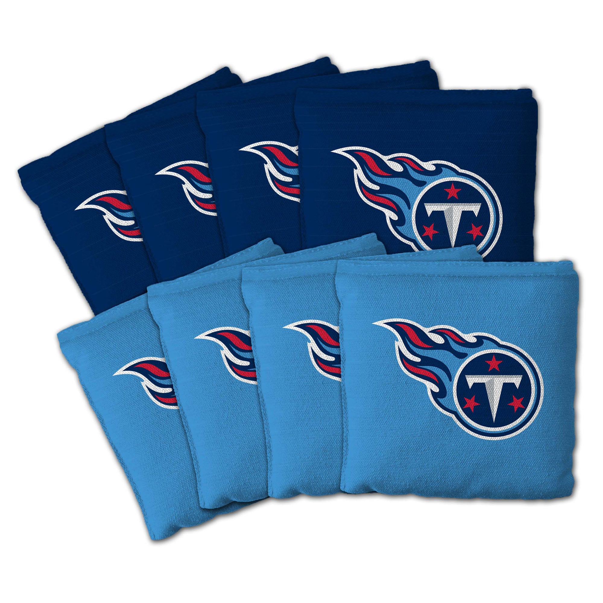 IDNA Tennessee Titans Eight-Piece Cornhole Bag Set