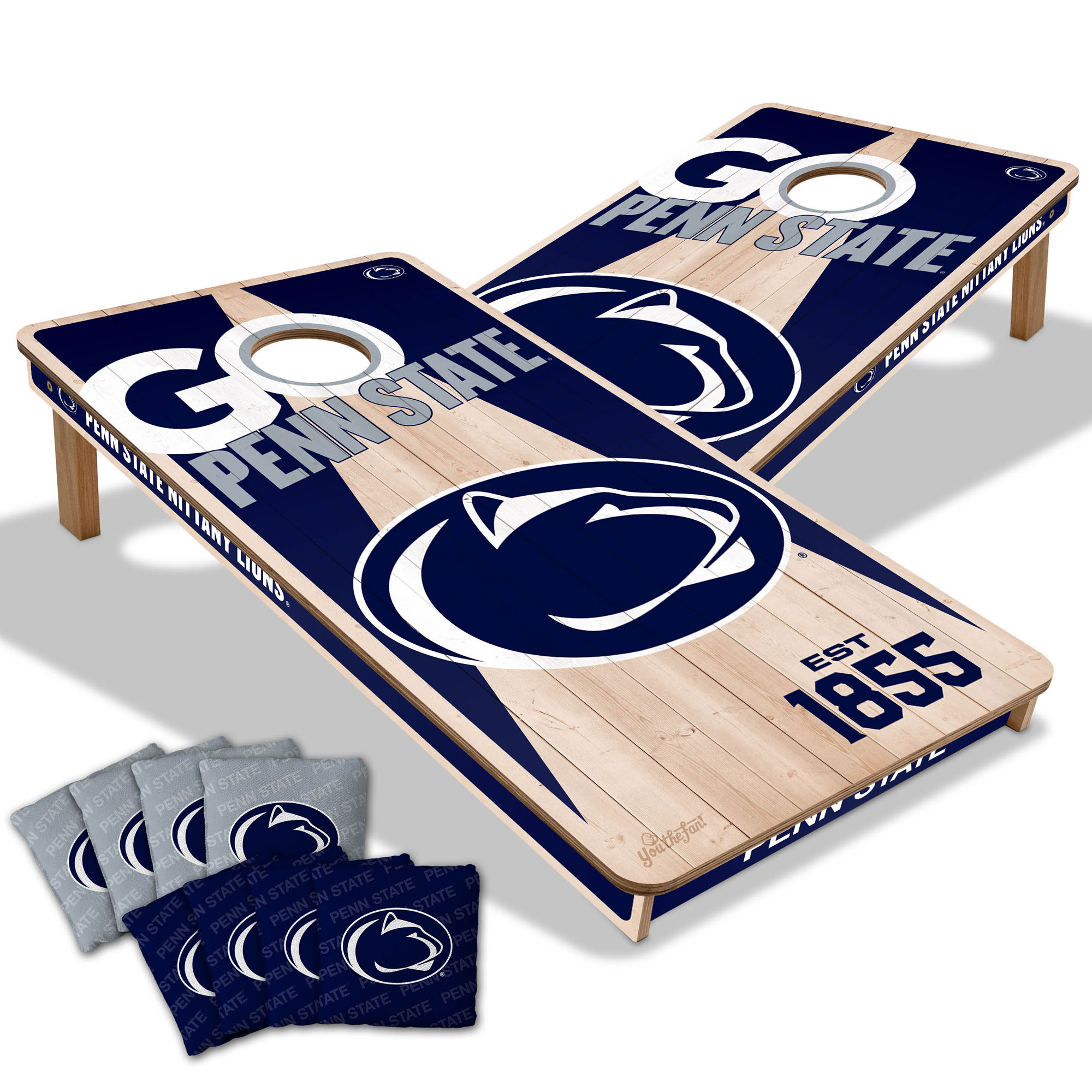 IDNA Penn State Nittany Lions 2' x 4' Cornhole Game with Bags