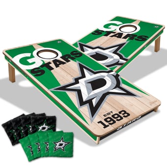 IDNA Dallas Stars 2' x 4' Cornhole Game with Bags