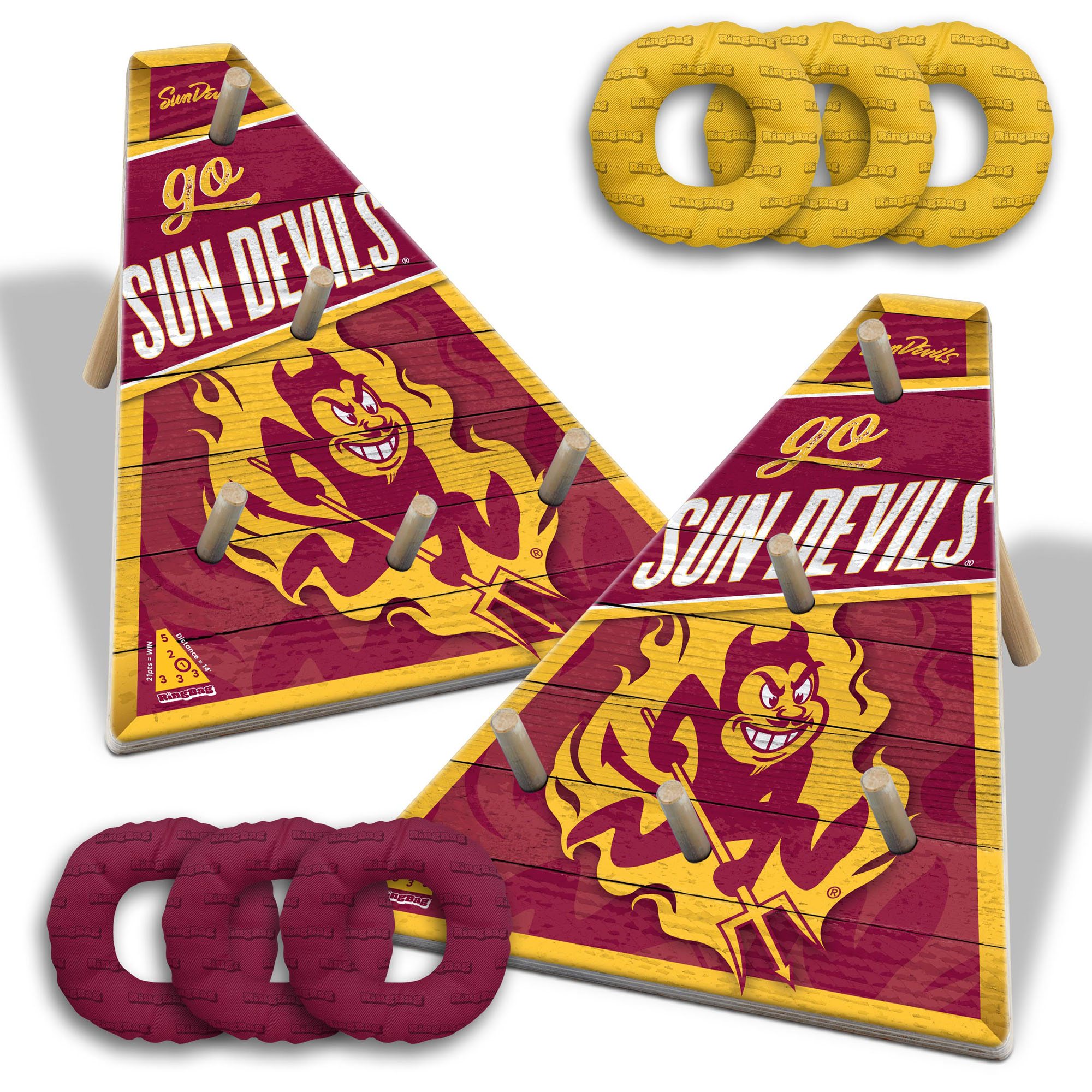 Fanpoint Arizona State Sun Devils 20" x 23" Ring Bag Game