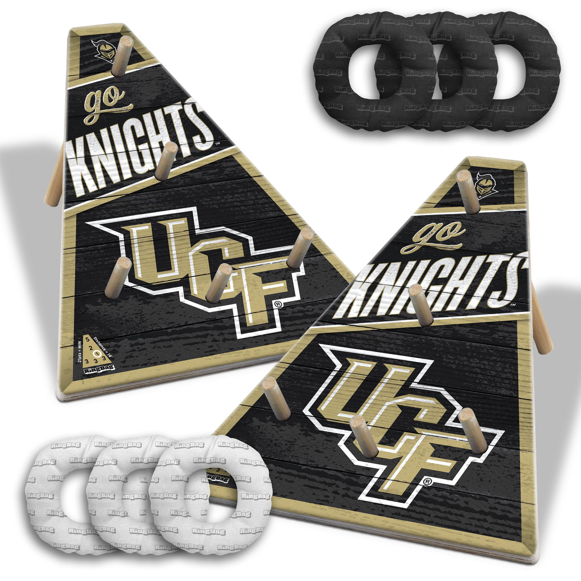 Fanpoint UCF Knights 20" x 23" Ring Bag Game