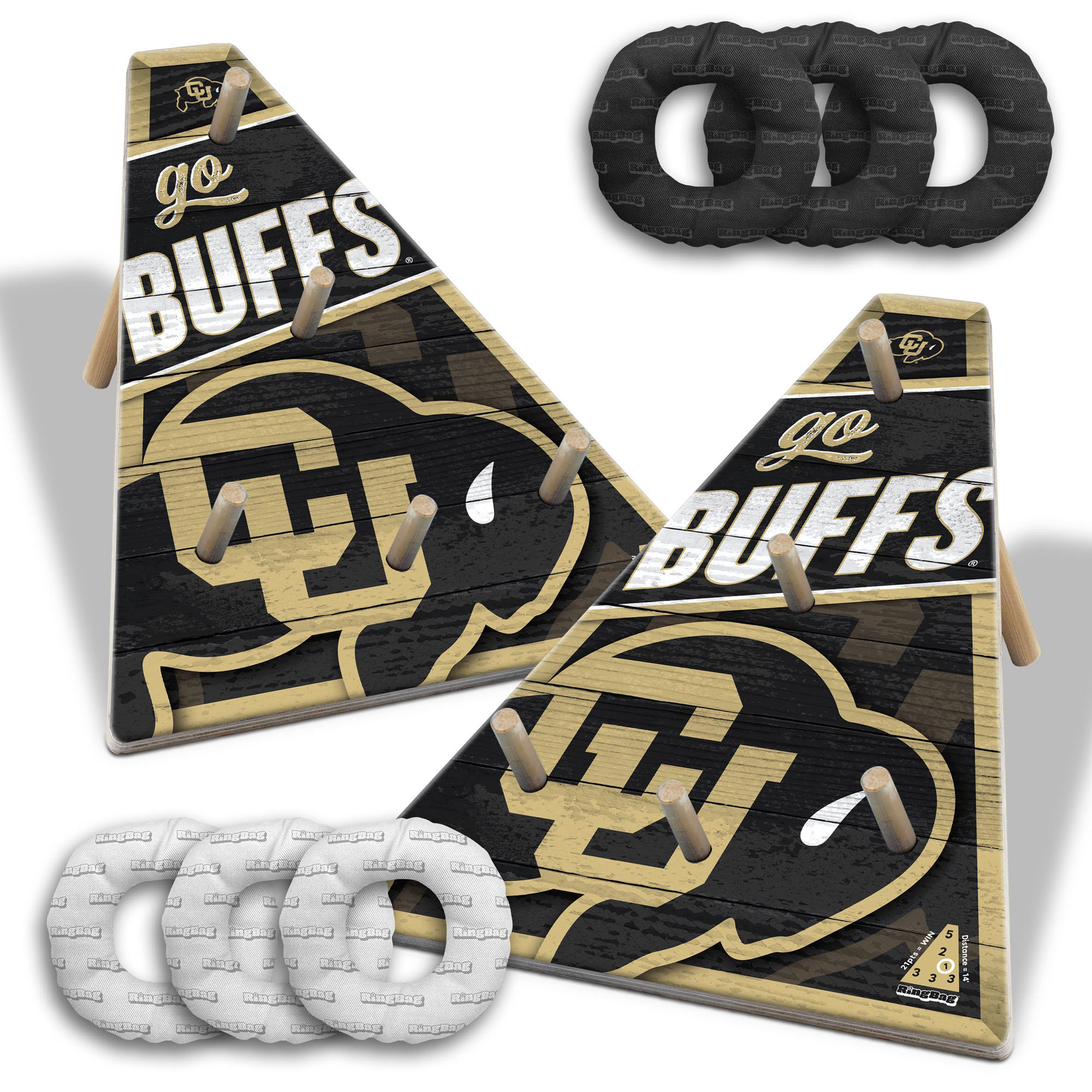 Fanpoint Colorado Buffaloes 20" x 23" Ring Bag Game