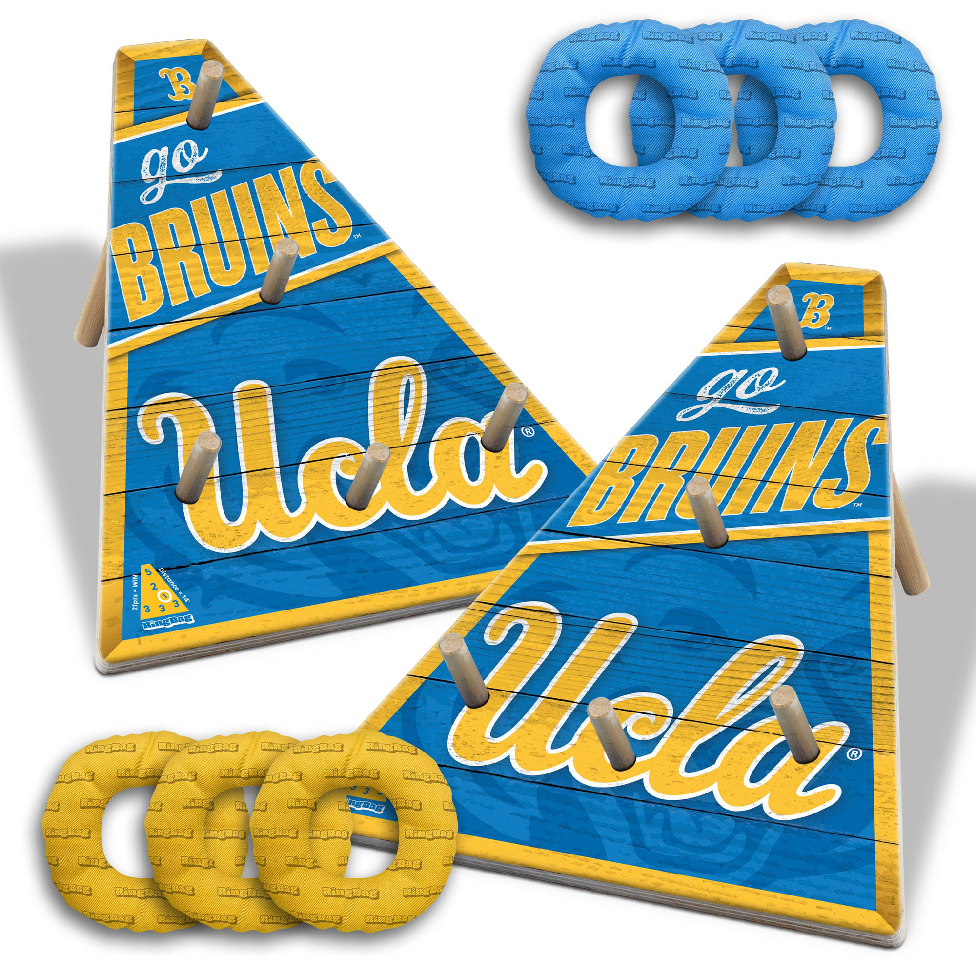 Fanpoint UCLA Bruins 20" x 23" Ring Bag Game