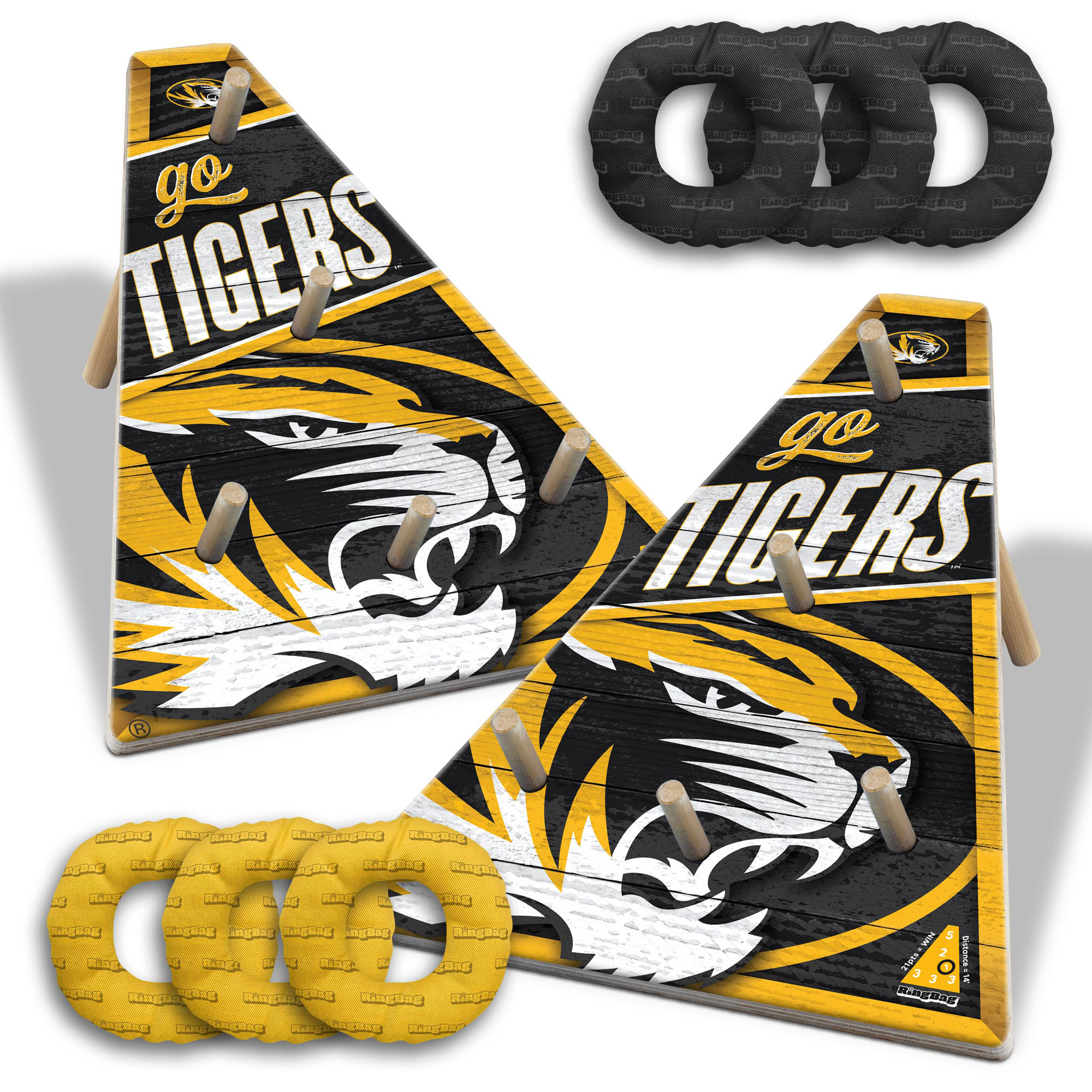Fanpoint Missouri Tigers 20" x 23" Ring Bag Game