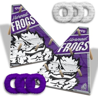 IDNA TCU Horned Frogs 20" x 23" Ring Bag Game