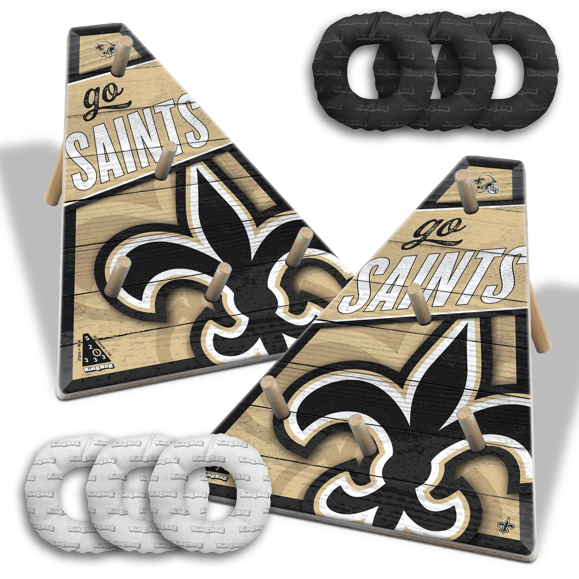 Fanpoint New Orleans Saints 20" x 23" Ring Bag Game