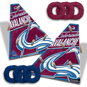 "Fanpoint Colorado Avalanche 20"" x 23"" Ring Bag Game"