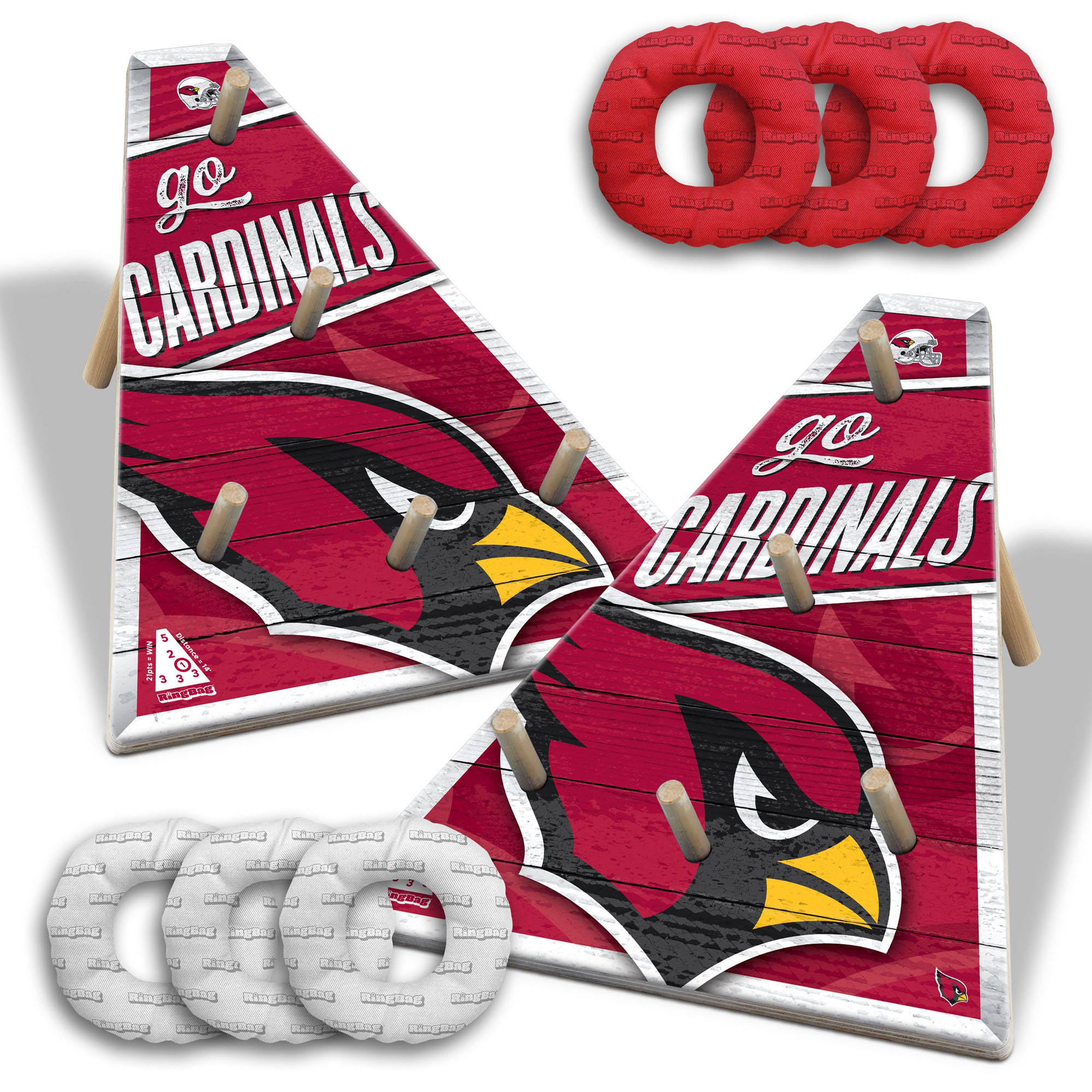 Fanpoint Arizona Cardinals 20" x 23" Ring Bag Game