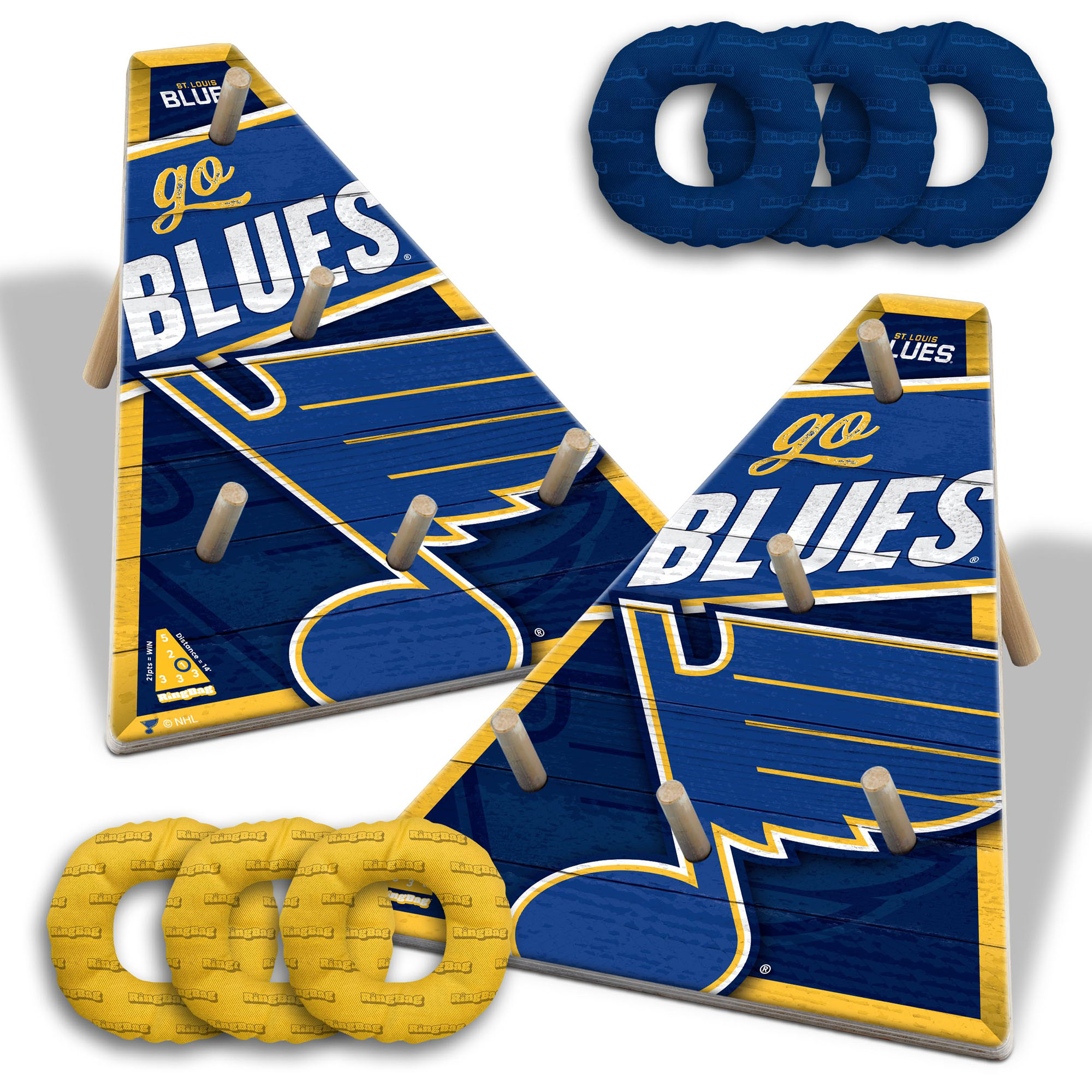 Fanpoint St. Louis Blues 20" x 23" Ring Bag Game