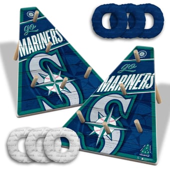 "Fanpoint Seattle Mariners 20"" x 23"" Ring Bag Game"
