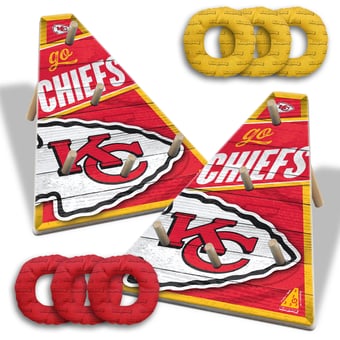 "Fanpoint Kansas City Chiefs 20"" x 23"" Ring Bag Game"