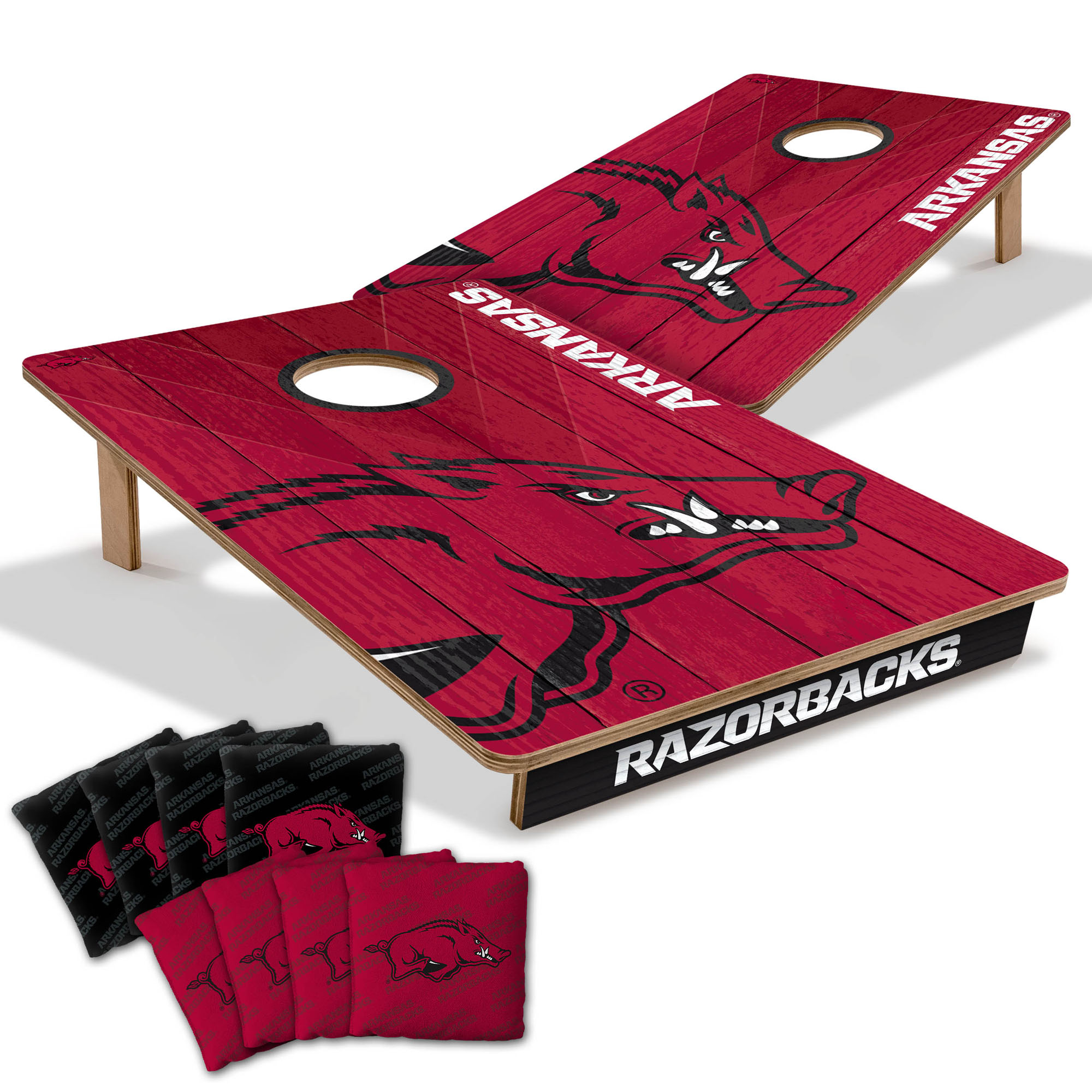 IDNA Arkansas Razorbacks 2' x 3' Cornhole Game with Bags