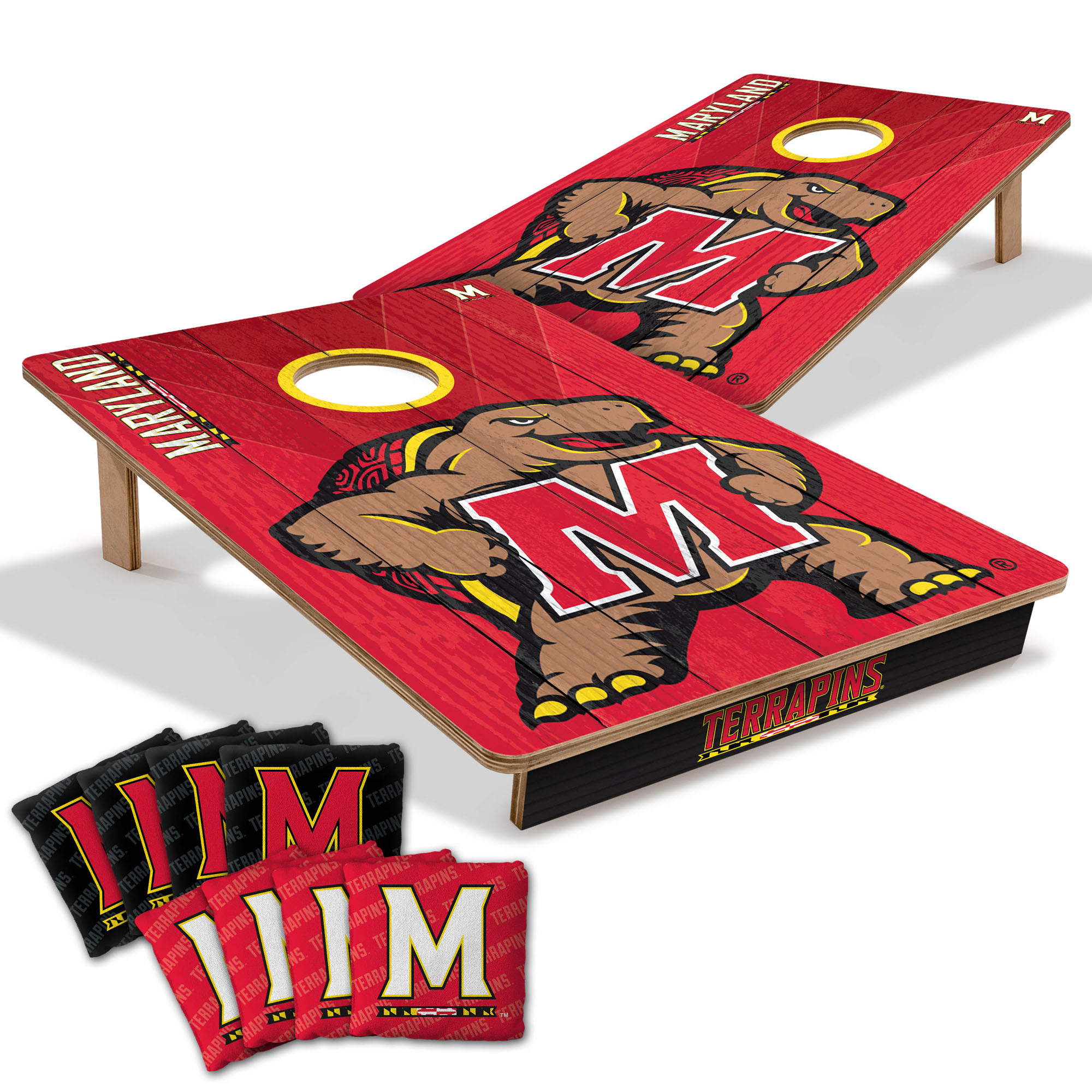 IDNA Maryland Terrapins 2' x 3' Cornhole Game with Bags