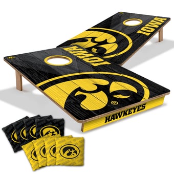 IDNA Iowa Hawkeyes 2' x 3' Cornhole Game with Bags
