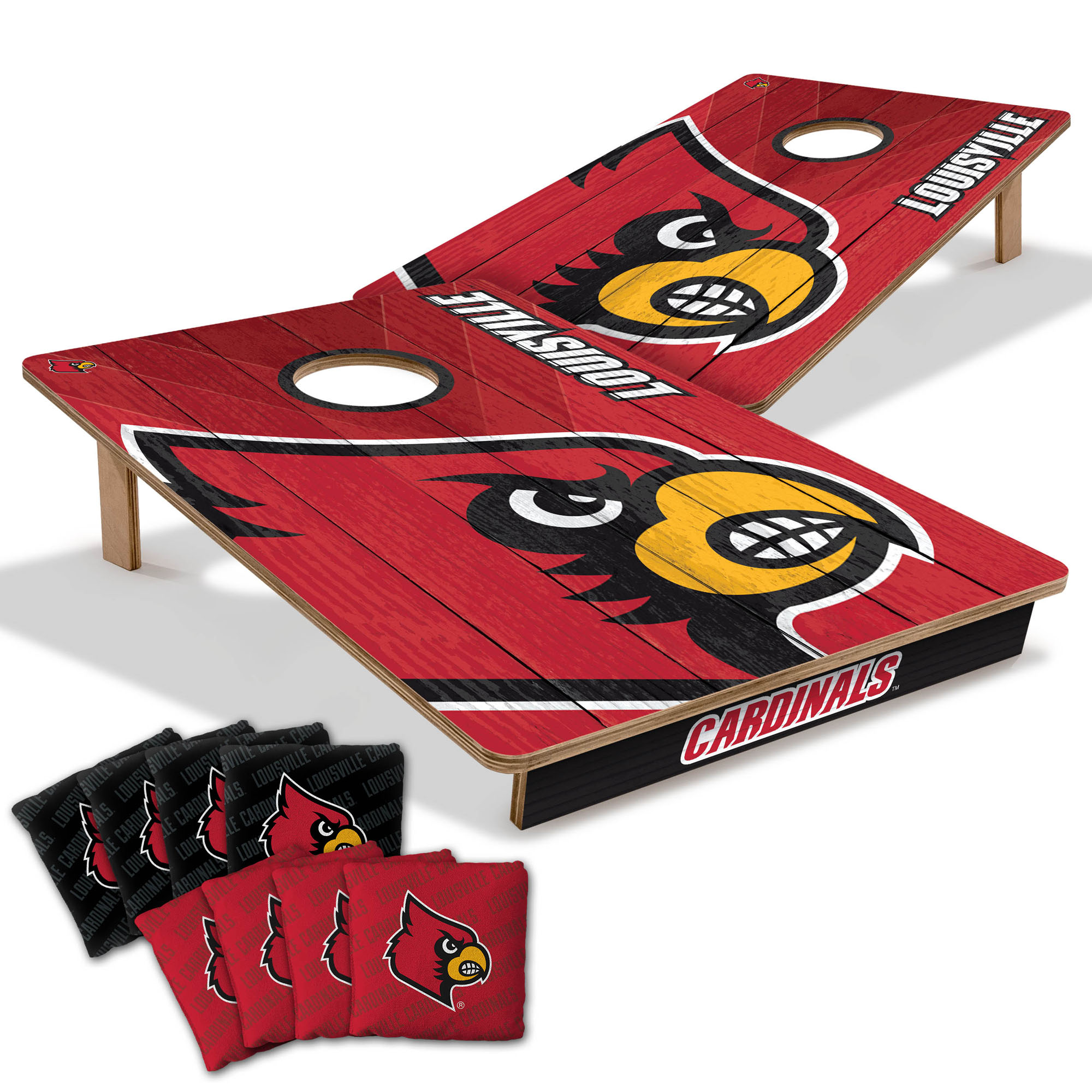 IDNA Louisville Cardinals 2' x 3' Cornhole Game with Bags