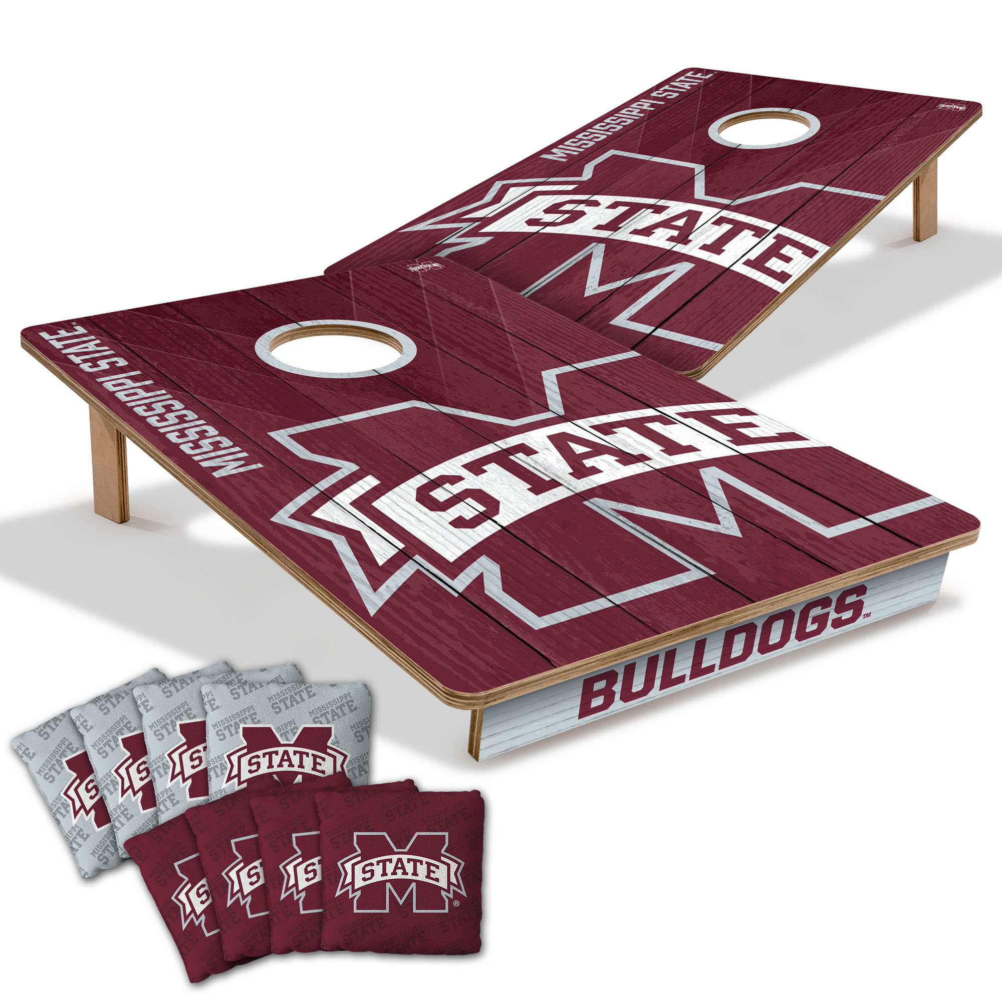 IDNA Mississippi State Bulldogs 2' x 3' Cornhole Game with Bags