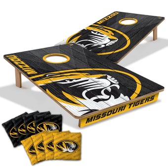 IDNA Missouri Tigers 2' x 3' Cornhole Game with Bags