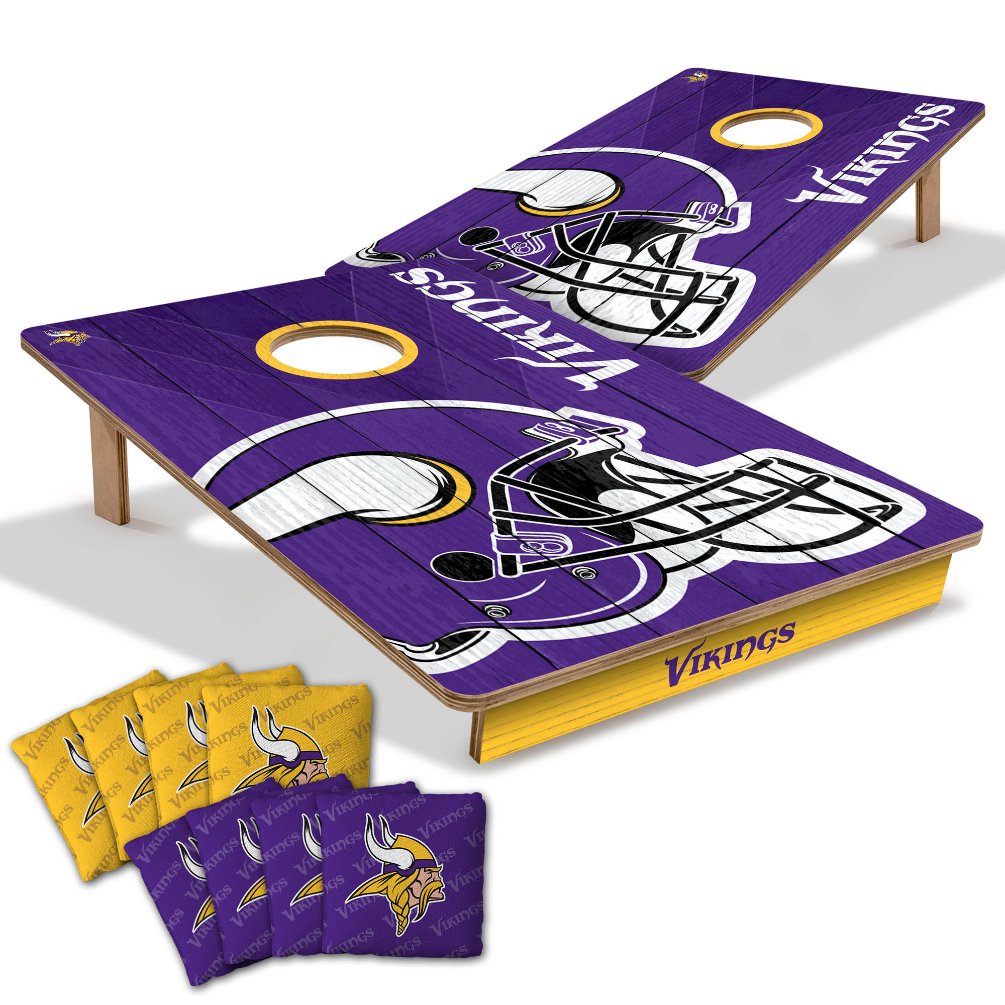 IDNA Minnesota Vikings 2' x 3' Cornhole Game with Bags