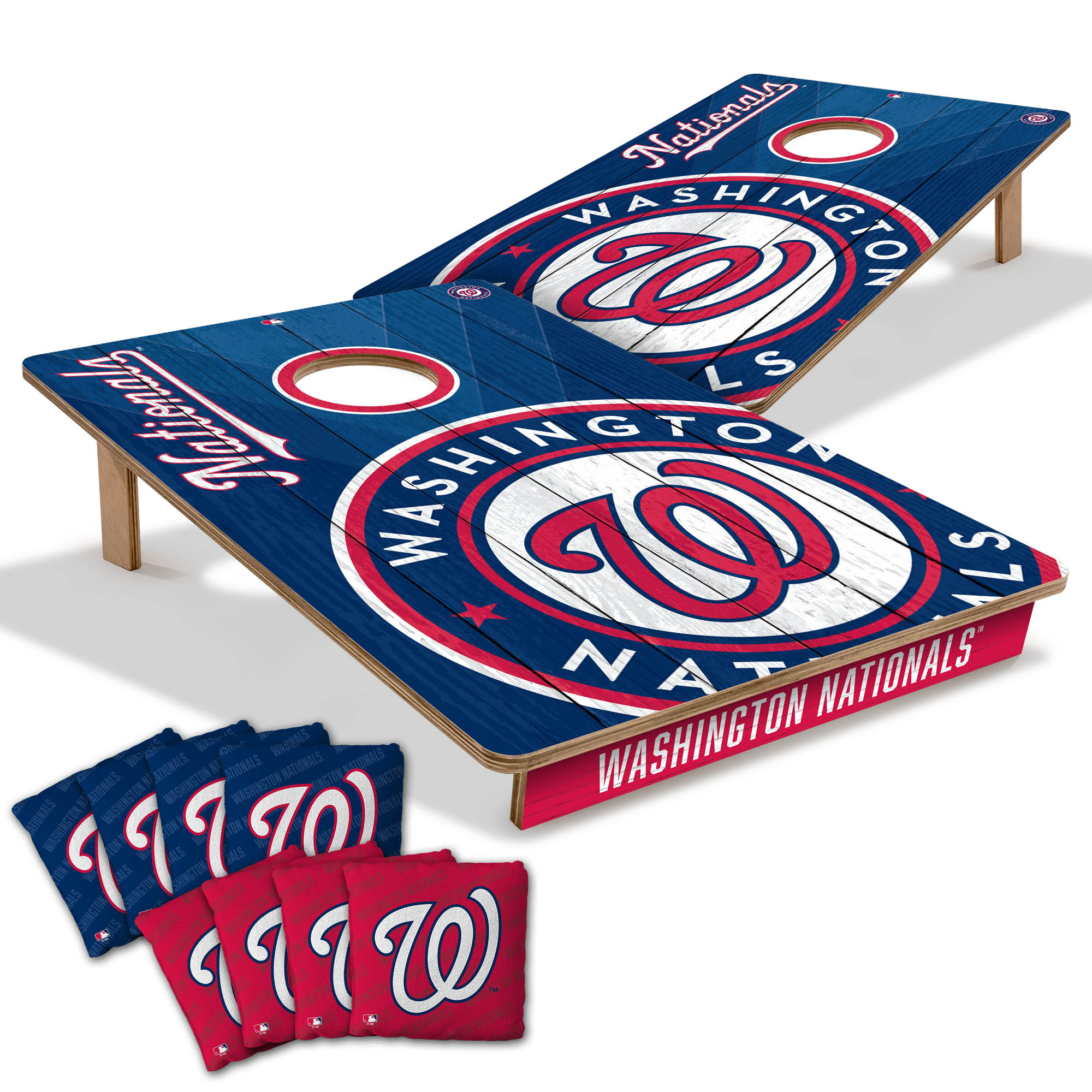 Fanpoint Washington Nationals 2' x 3' Cornhole Game with Bags
