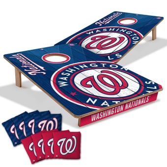 Fanpoint Washington Nationals 2' x 3' Cornhole Game with Bags