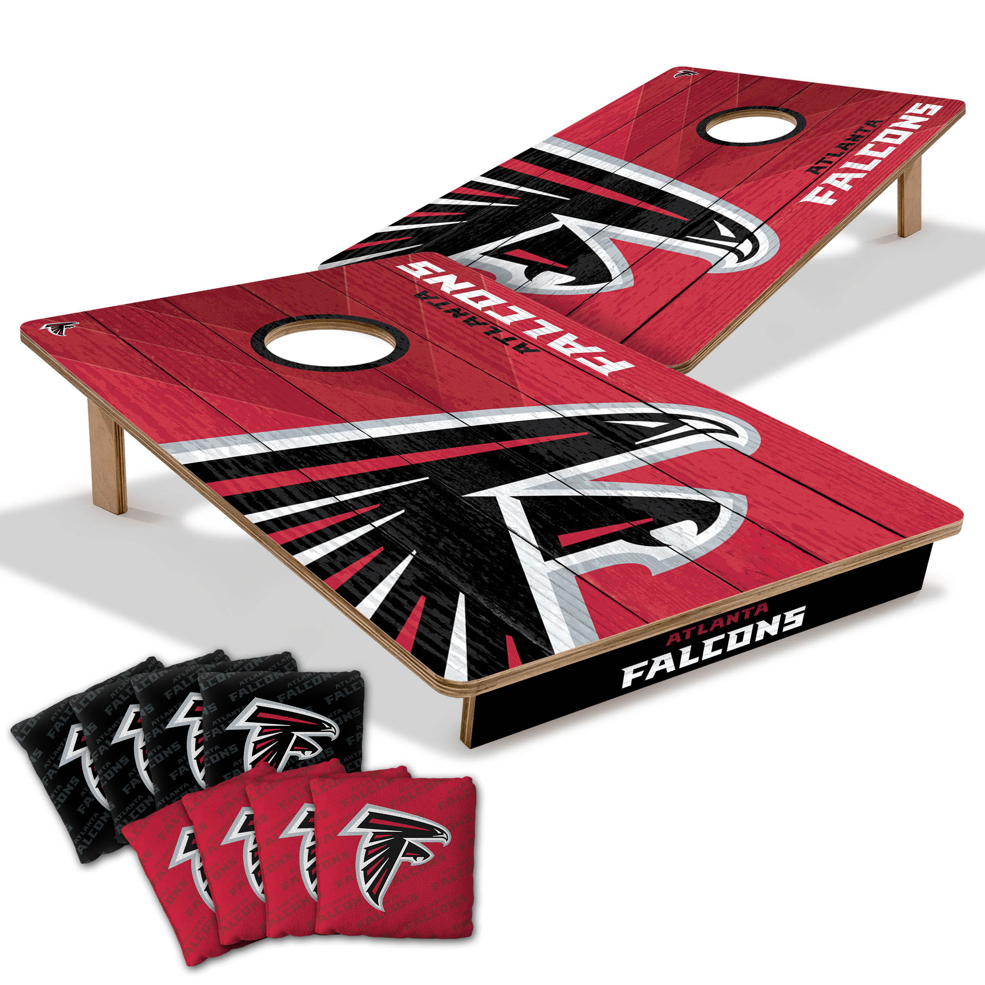 Fanpoint Atlanta Falcons 2' x 3' Cornhole Game with Bags