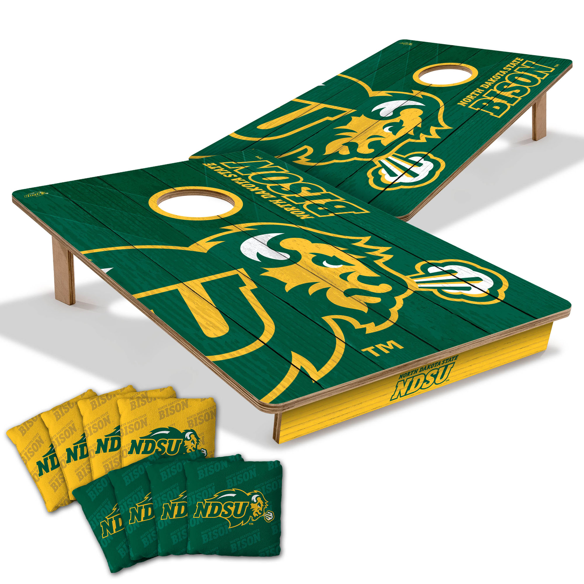 IDNA NDSU Bison 2' x 3' Cornhole Game with Bags