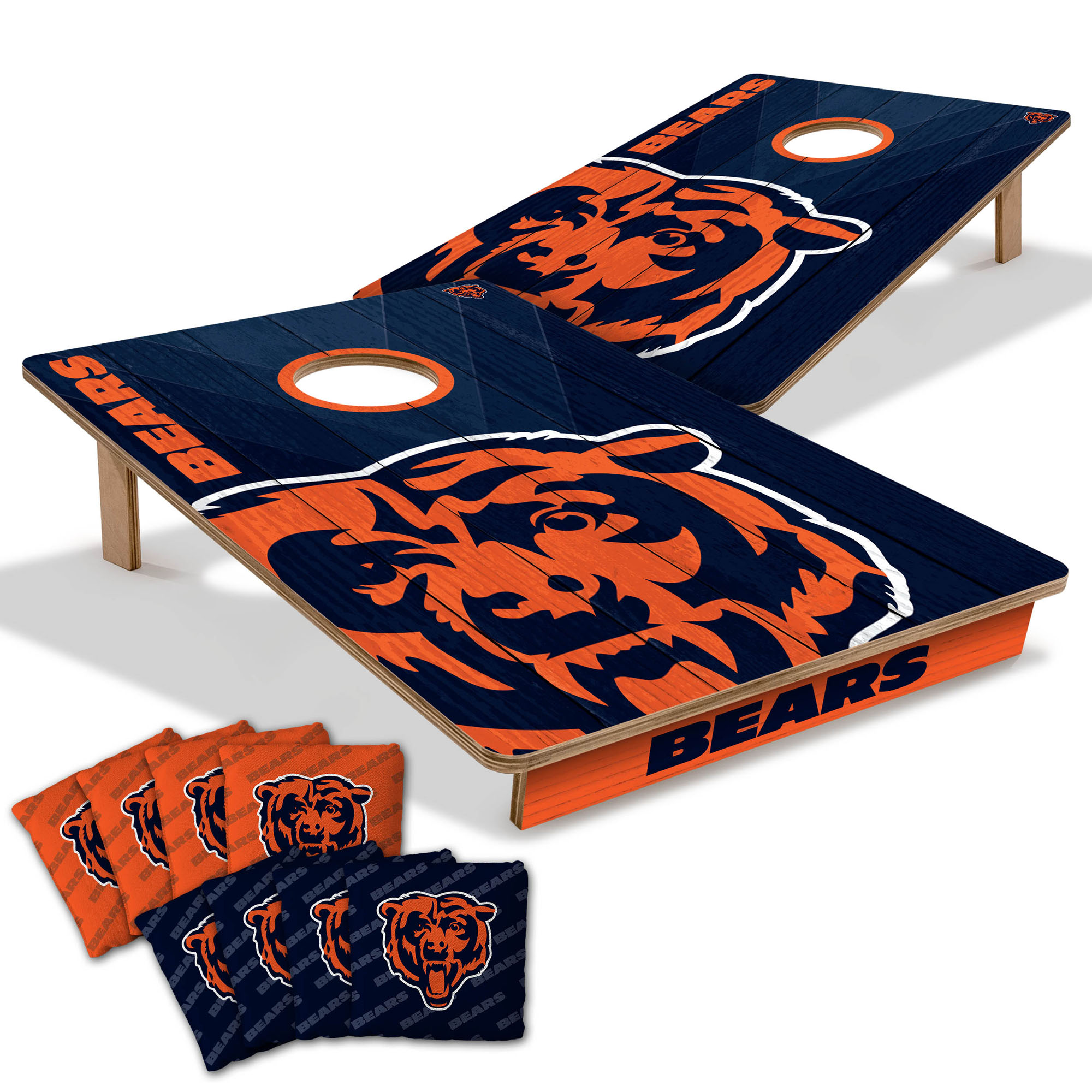 IDNA Chicago Bears 2' x 3' Cornhole Game with Bags